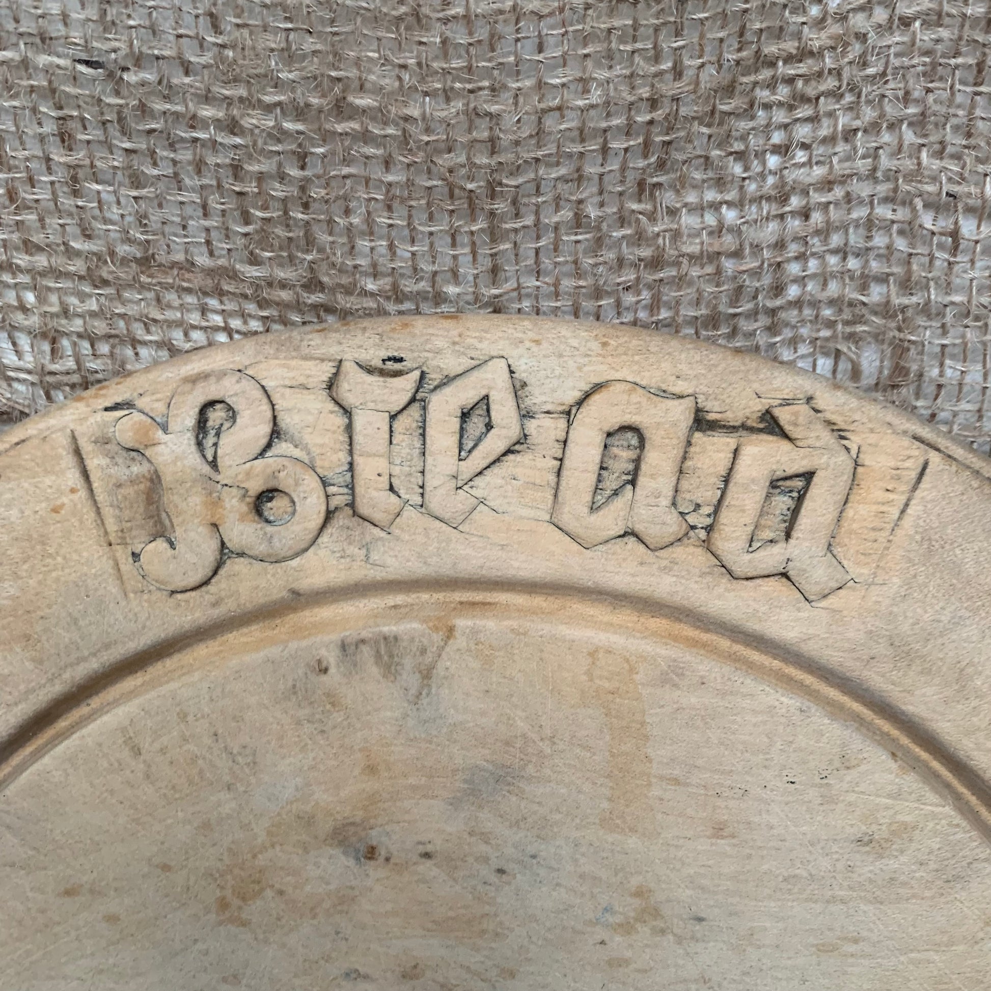 Antique Carved Breadboard