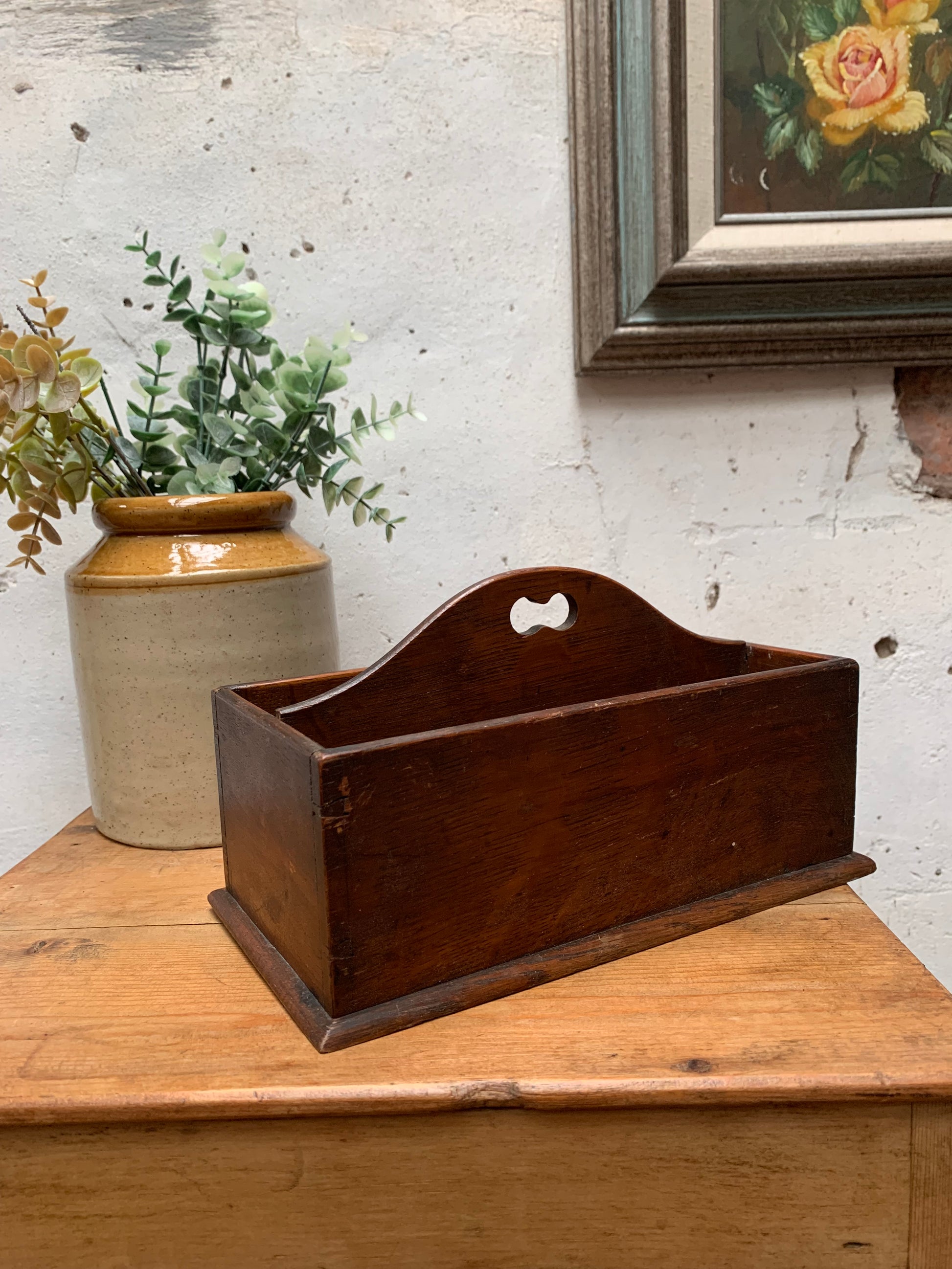 Early Victorian Cutlery / Knife box