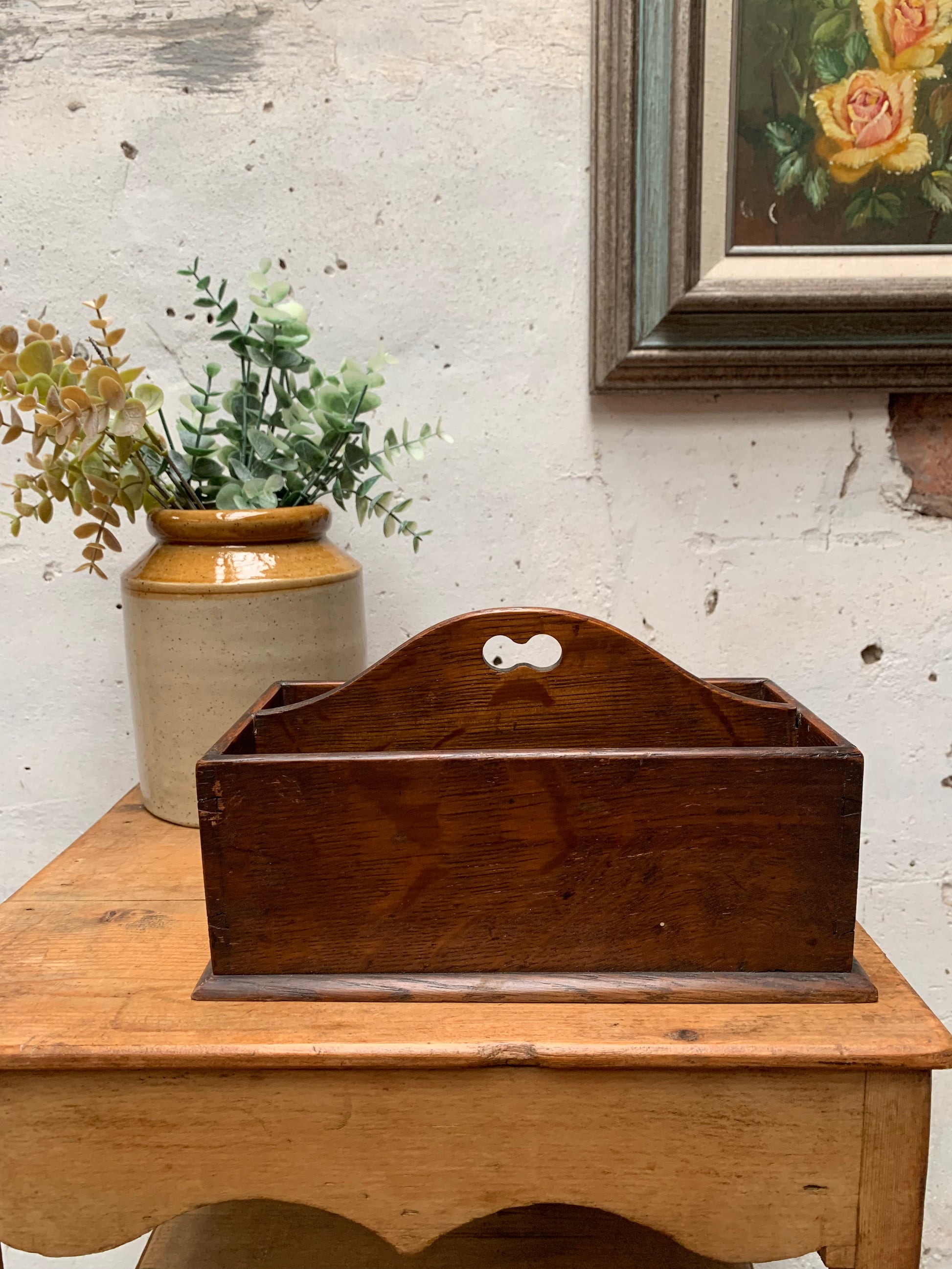 Early Victorian Cutlery / Knife box