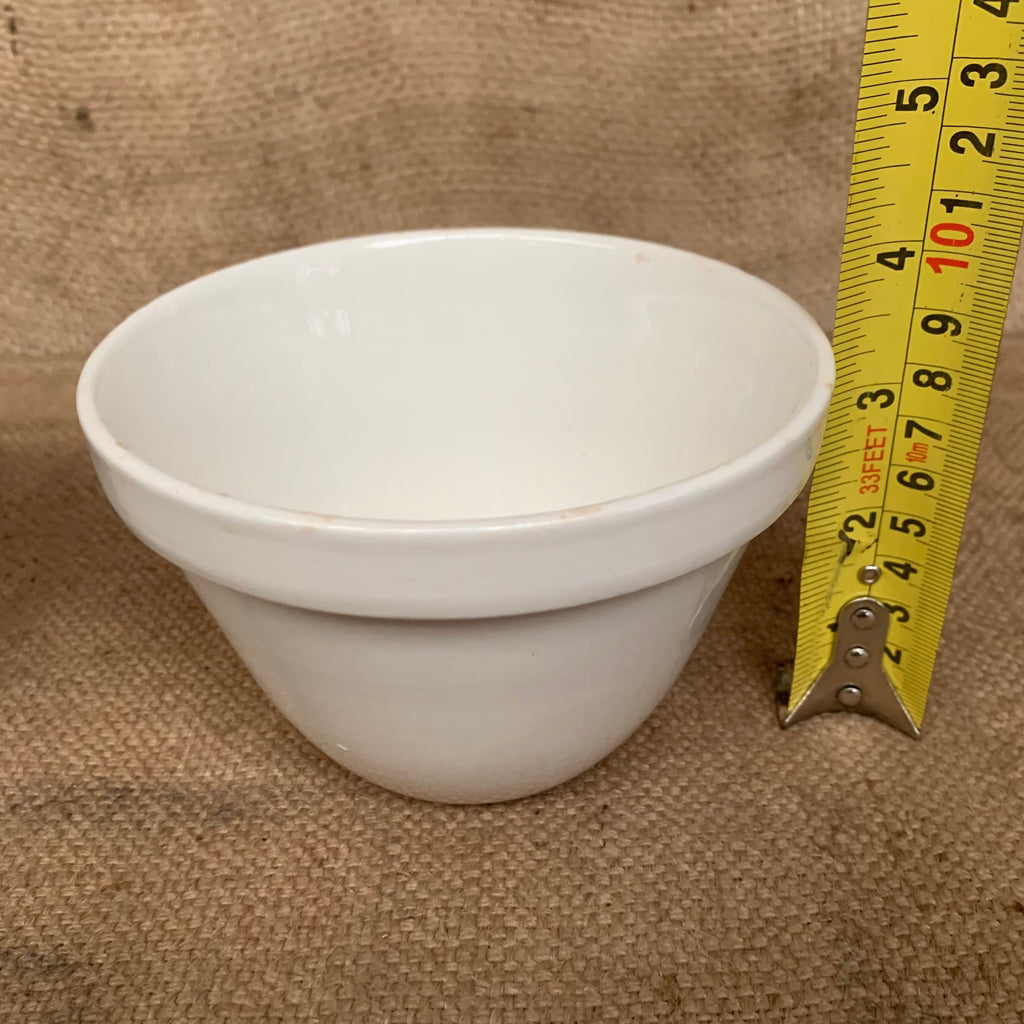 Ironstone Pudding Bowls X 2 Vintage Christmas Pudding