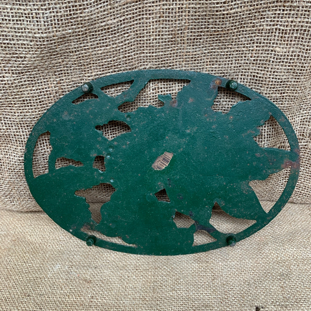 Painted Cast Iron Fruit Trivet Pot Rest - Farmhouse Kitchen