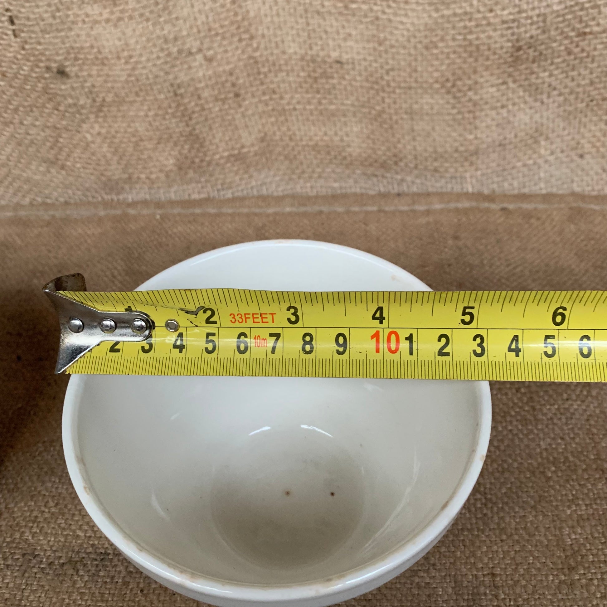 Ironstone Pudding Bowls X 2 Vintage Christmas Pudding