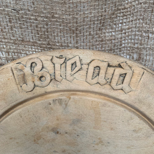 Antique Carved Breadboard