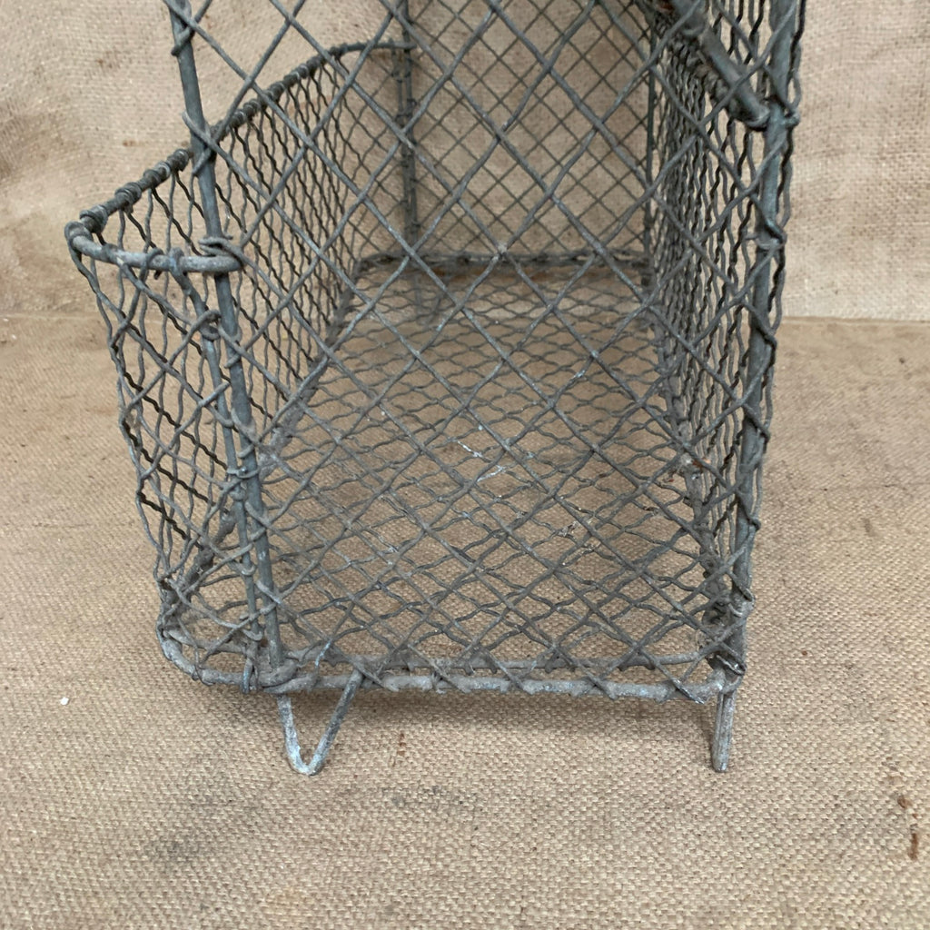 Wire Vegetable Rack - Antique - 3 Tier - Rustic Kitchen - Galvanised - Farmhouse