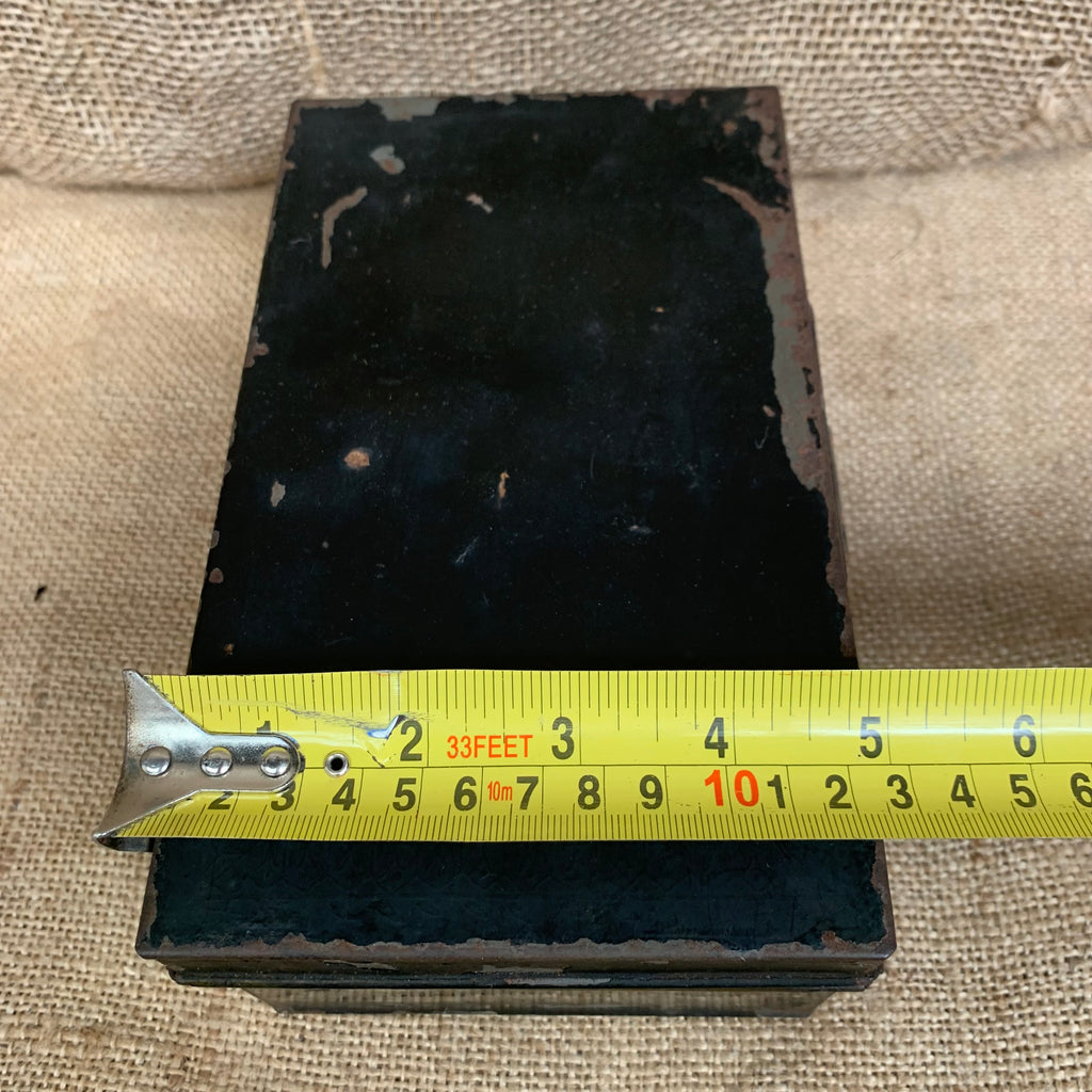 Antique Toleware Spice Box - Kitchenalia - Farmhouse