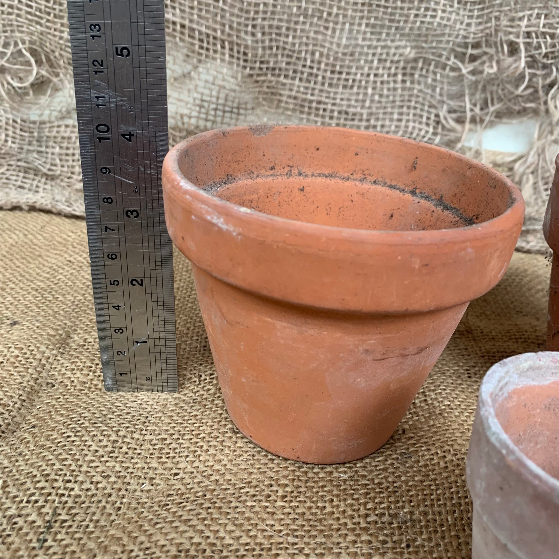 3 Terracotta Plant Pots