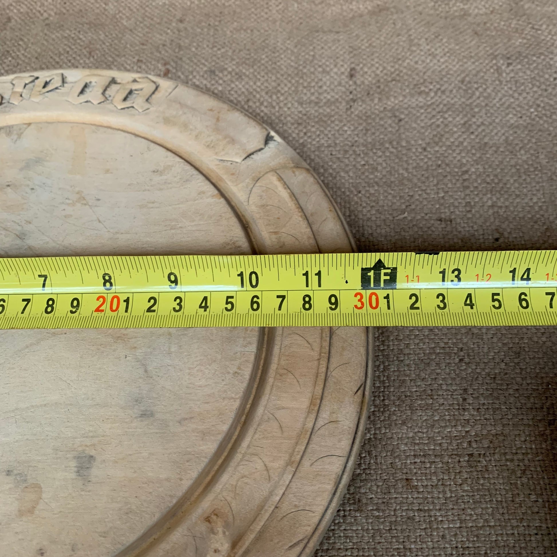 Antique Carved Breadboard