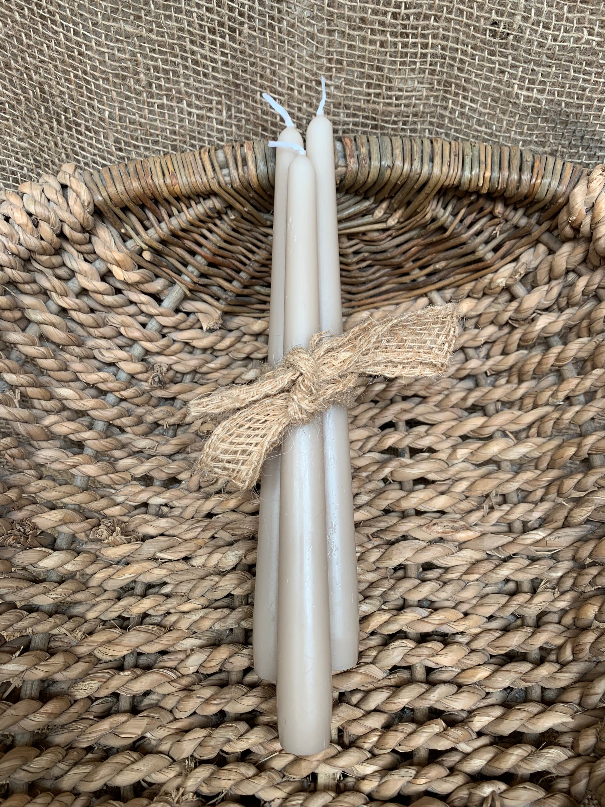 3 x Sahara Tapered Candle 25cm
