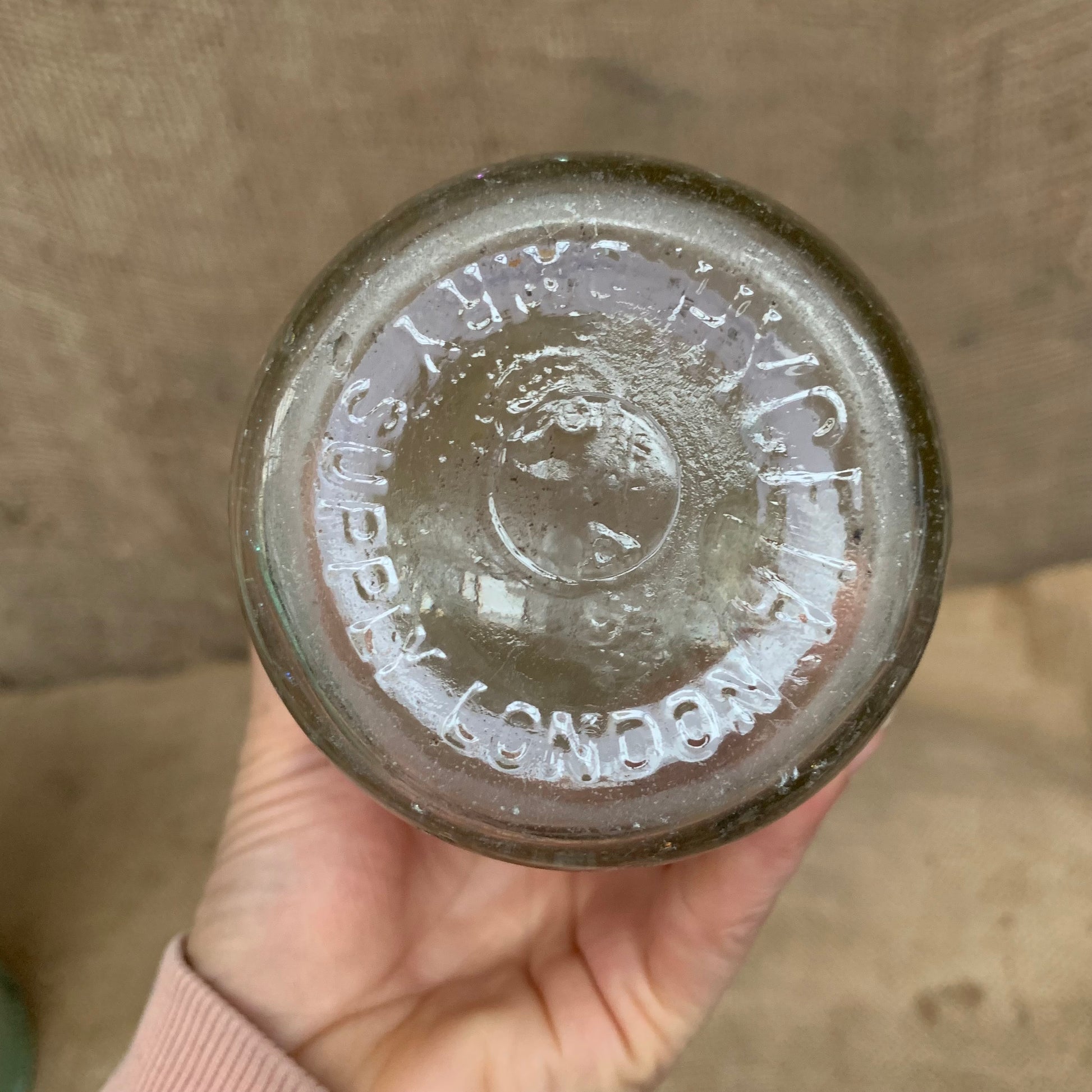 Vintage Milk Bottle T Yates Uttoxeter