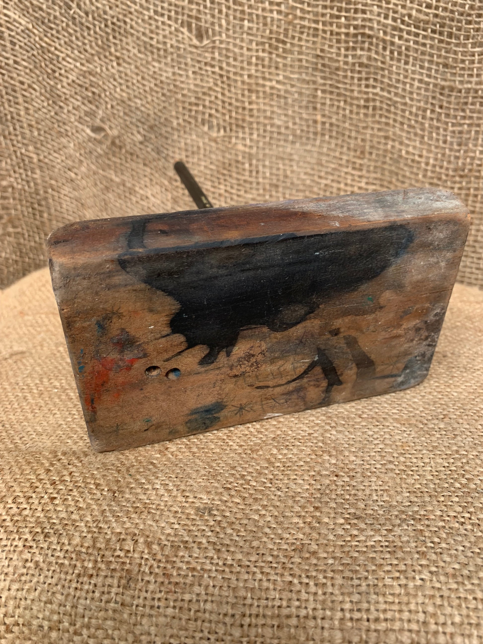 Rustic Artists Pencil Holder