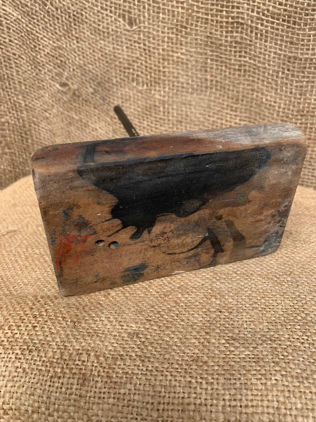 Rustic Artists Pencil Holder