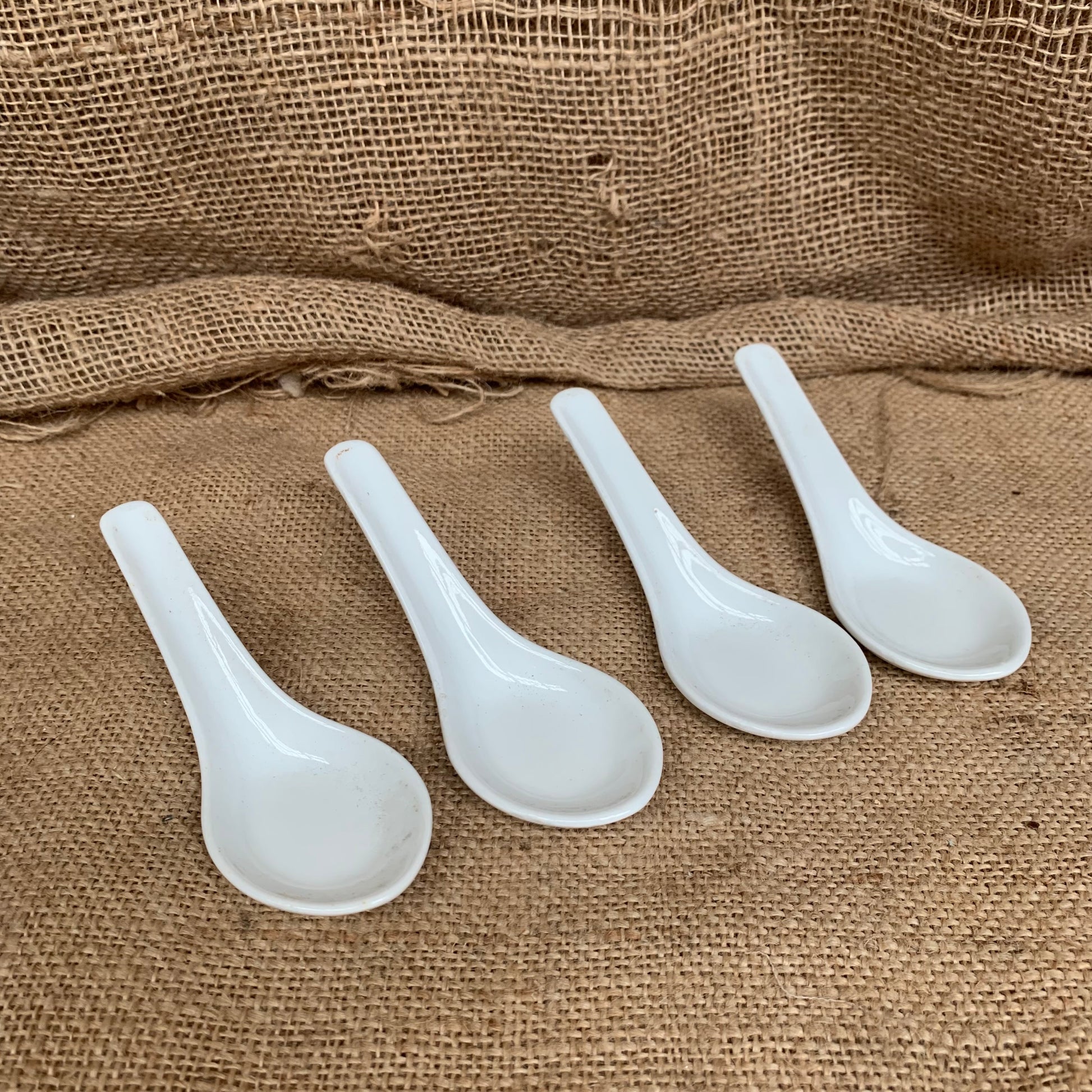 Chinese Porcelain Spoons x4