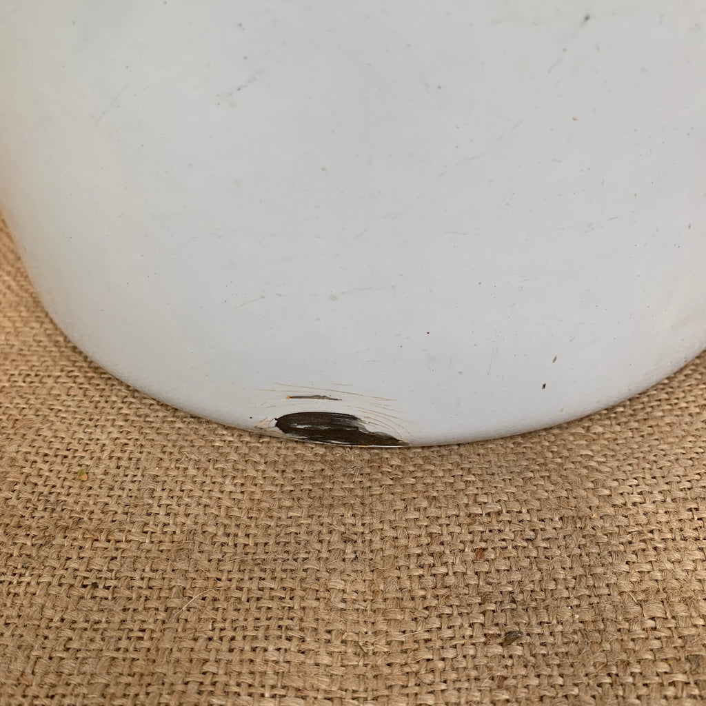 Vintage Enamel Flour Bin / Storage / Farmhouse / Cottage Kitchen