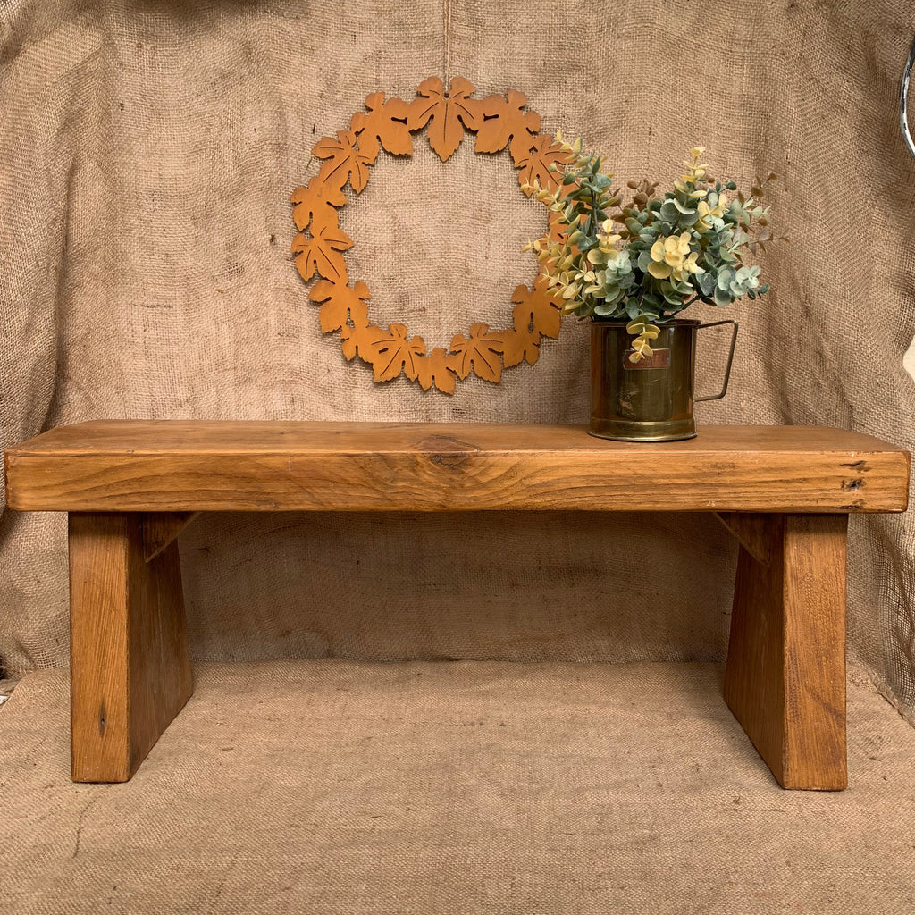 Rustic Chunky Bench