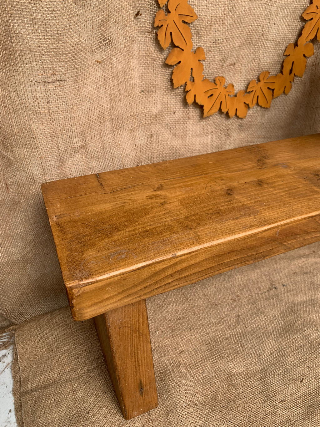Rustic Chunky Bench