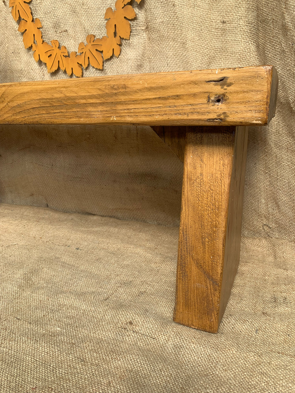Rustic Chunky Bench