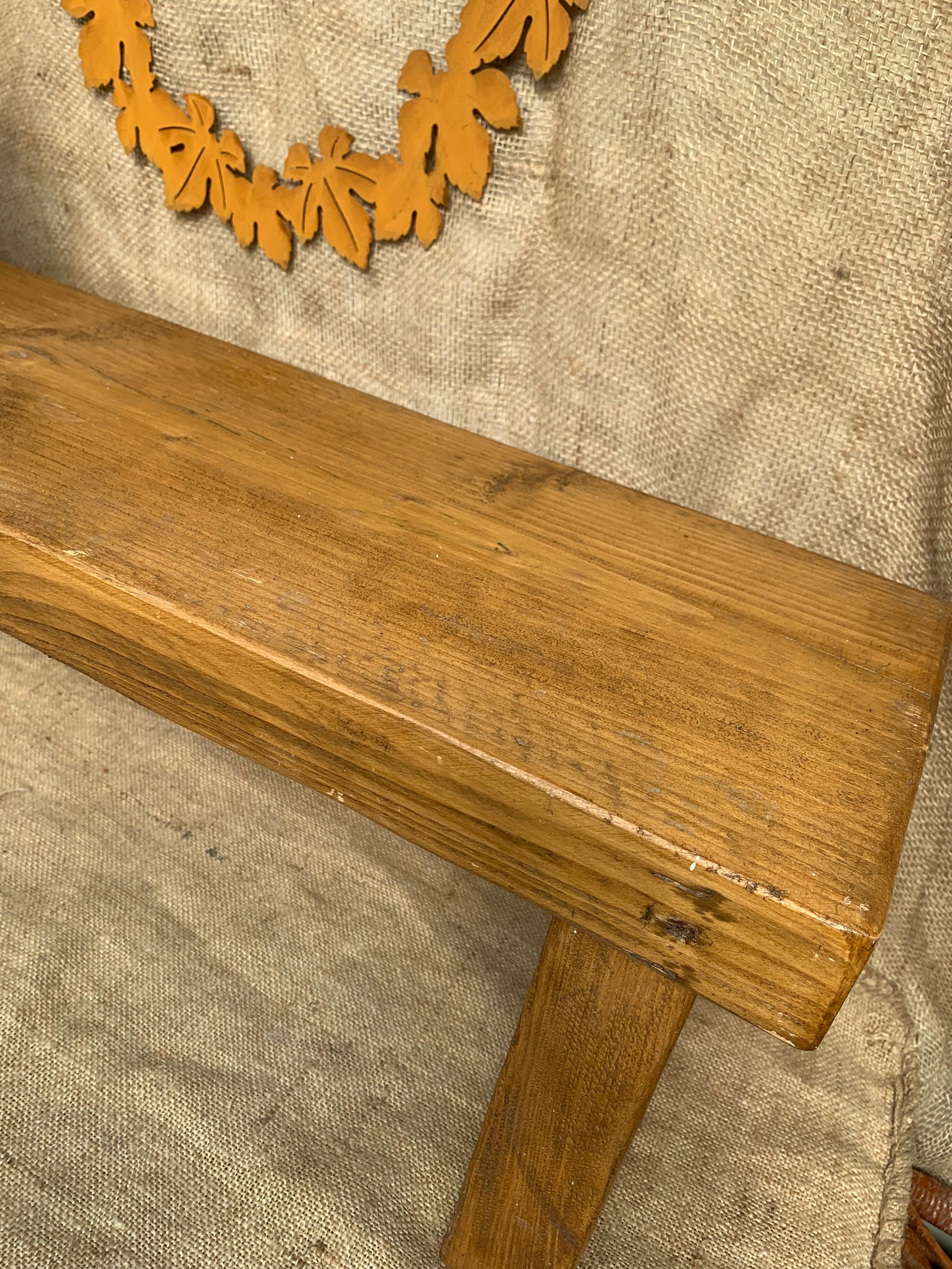 Rustic Chunky Bench