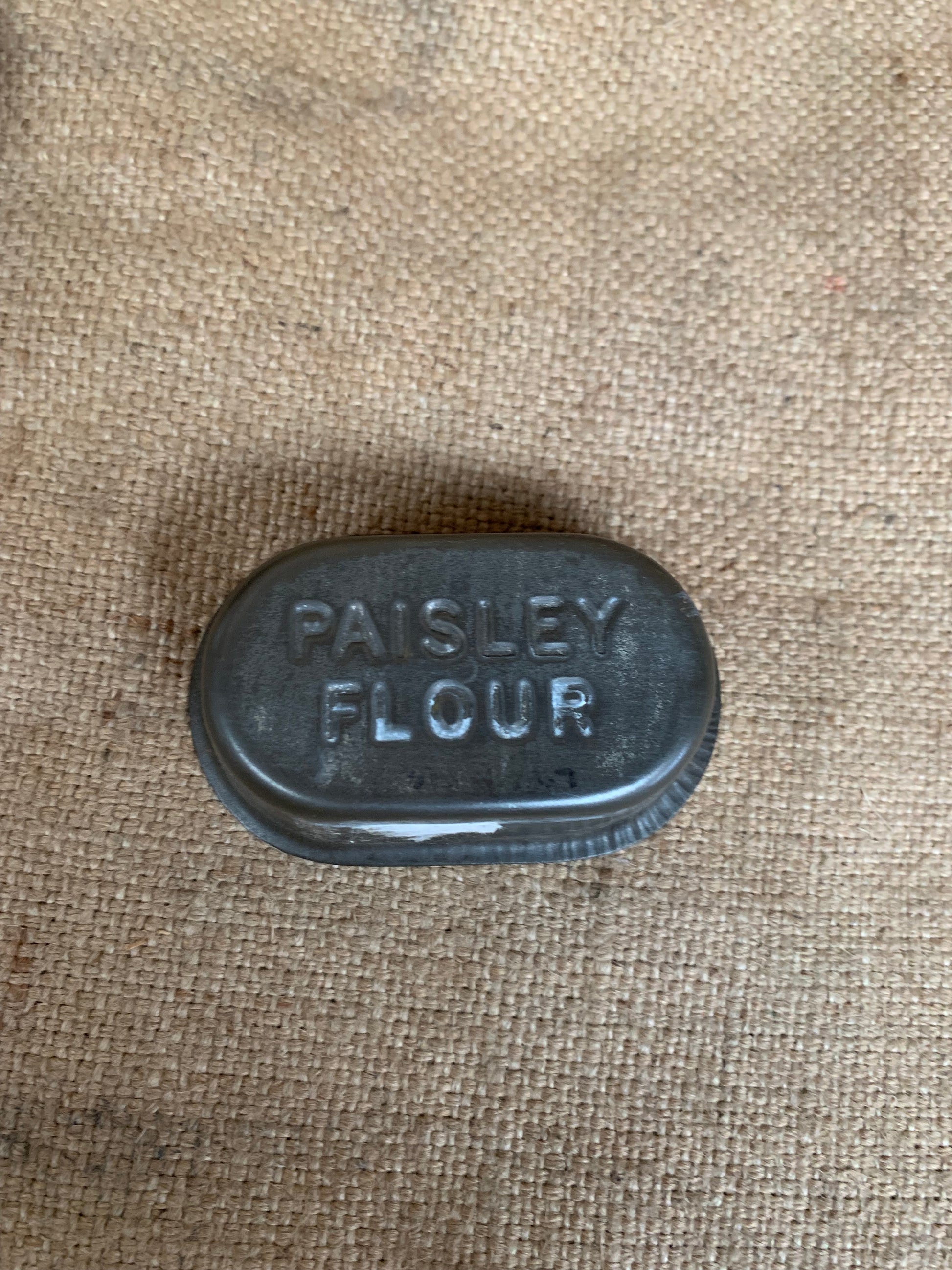 Brown & Polson - Paisley Flour & Raisley Yeast Advertising Tins