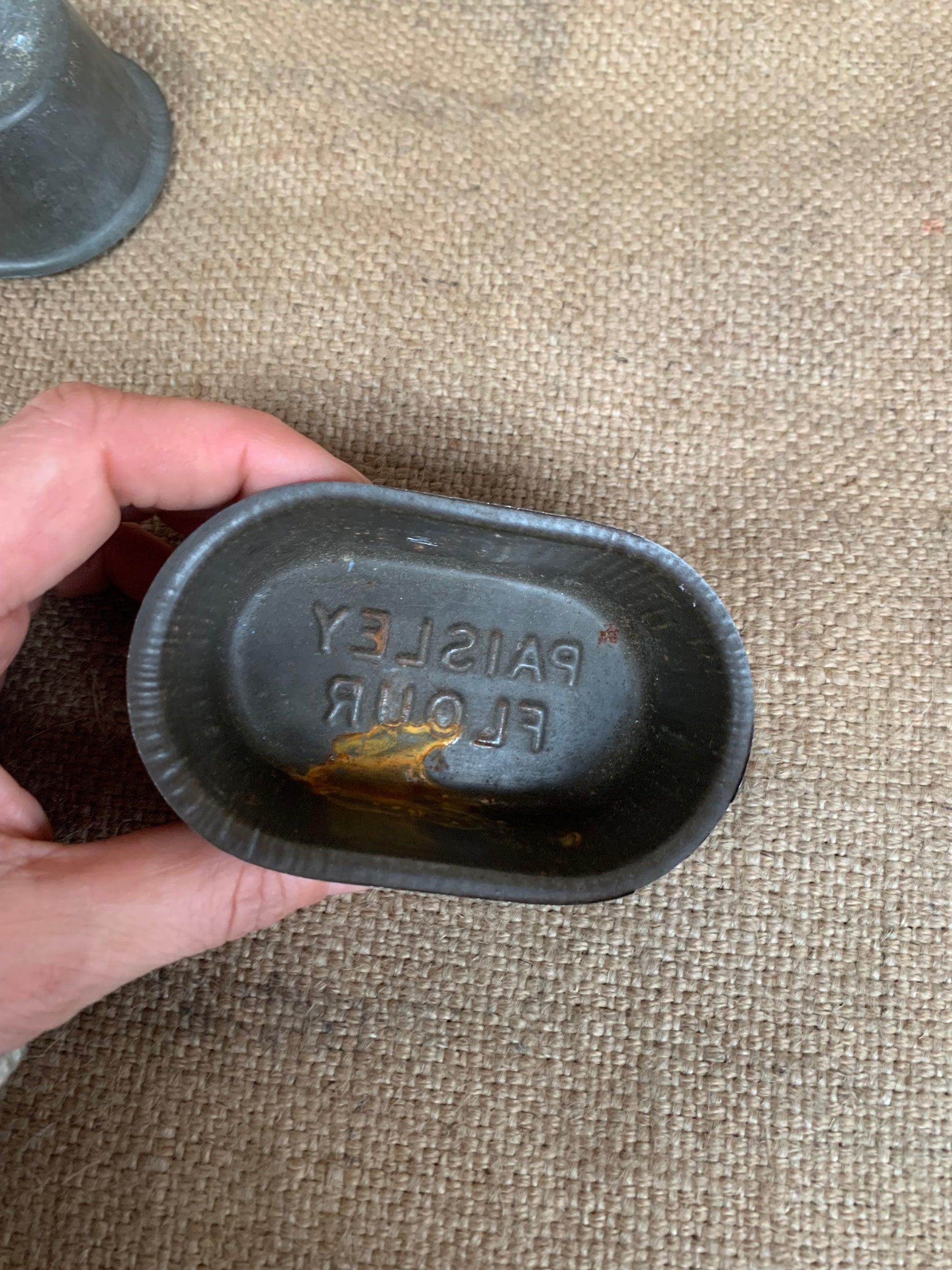 Brown & Polson - Paisley Flour & Raisley Yeast Advertising Tins