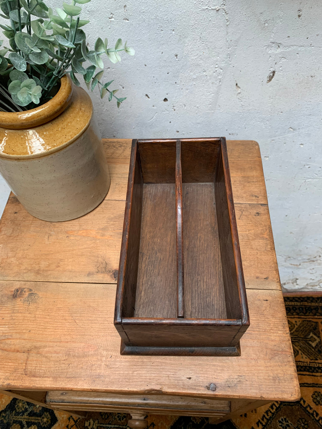 Early Victorian Cutlery / Knife box